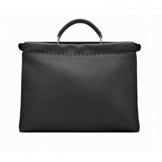 フェンディ ピーカブー コピー  レザー ビジネス バッグ ブランド; フェンディ(フェンディ)